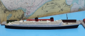 Ocean liner RMS "Queen Elisabeth" (1 p.) GB 1946 Hornby / Rovex ROV 702
